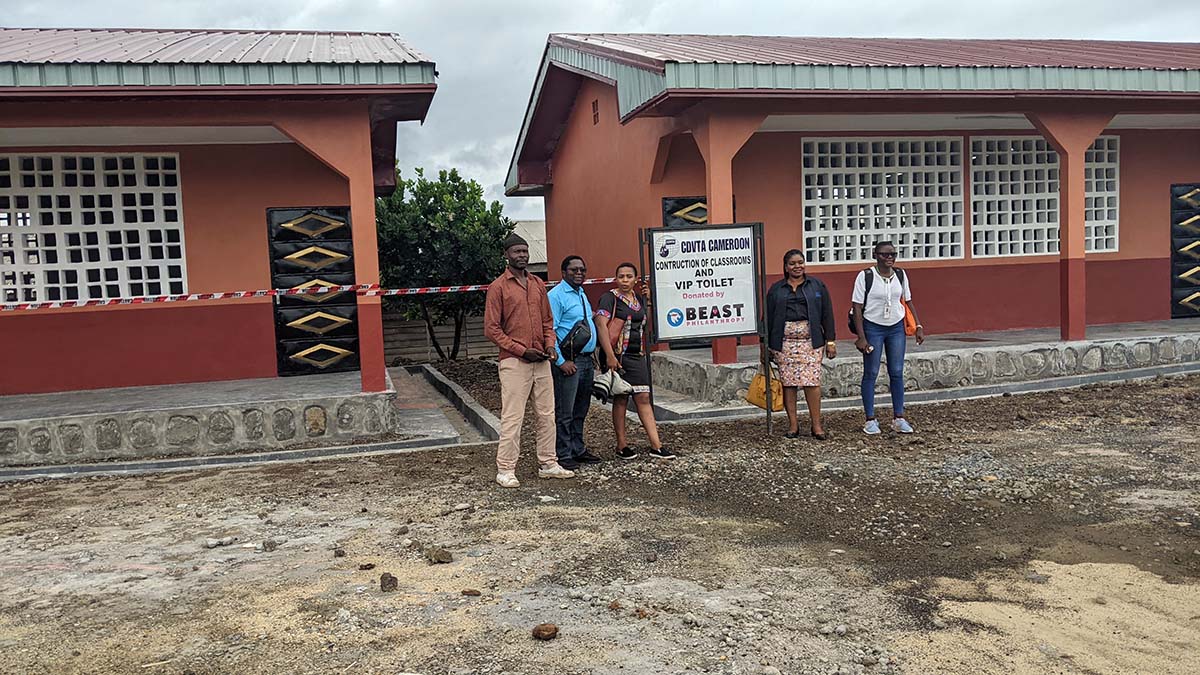 Construction of Classrooms and toilets in schools 